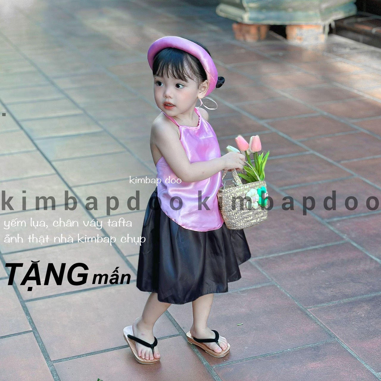 (7-19kg) Bà ba bé gái mềm mát cho bé đi chơi, đi hội -  Bà ba cho bé gái - 4