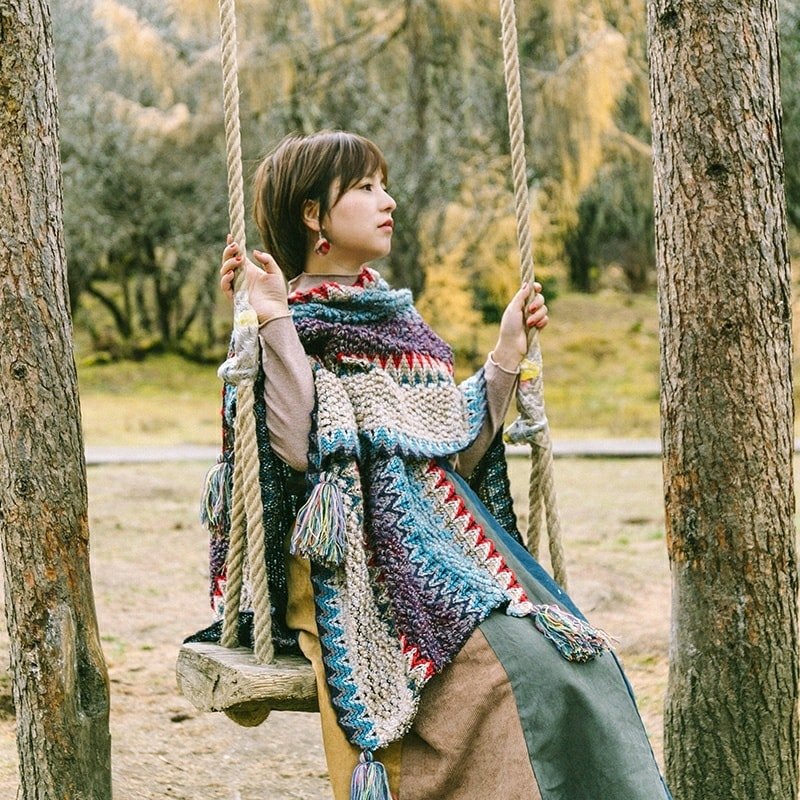 Khăn Choàng Thổ Cẩm