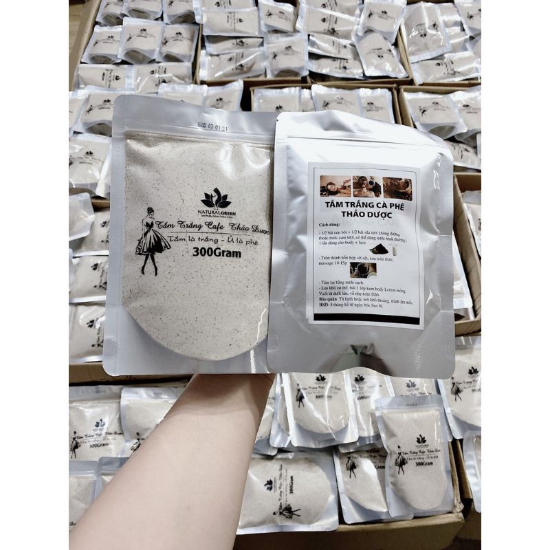 Ủ Trắng Cafe, Tẩy Trắng Da Toàn Thân 300g Hàng Chính Hãng ủ trắng da cafe giúp trắng sáng da mỗi ngày