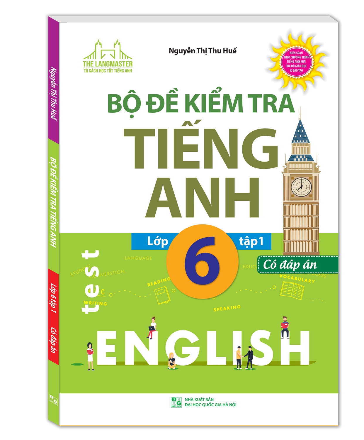 Fahasa - bộ đề kiểm tra tiếng anh lớp 6 - tập 1