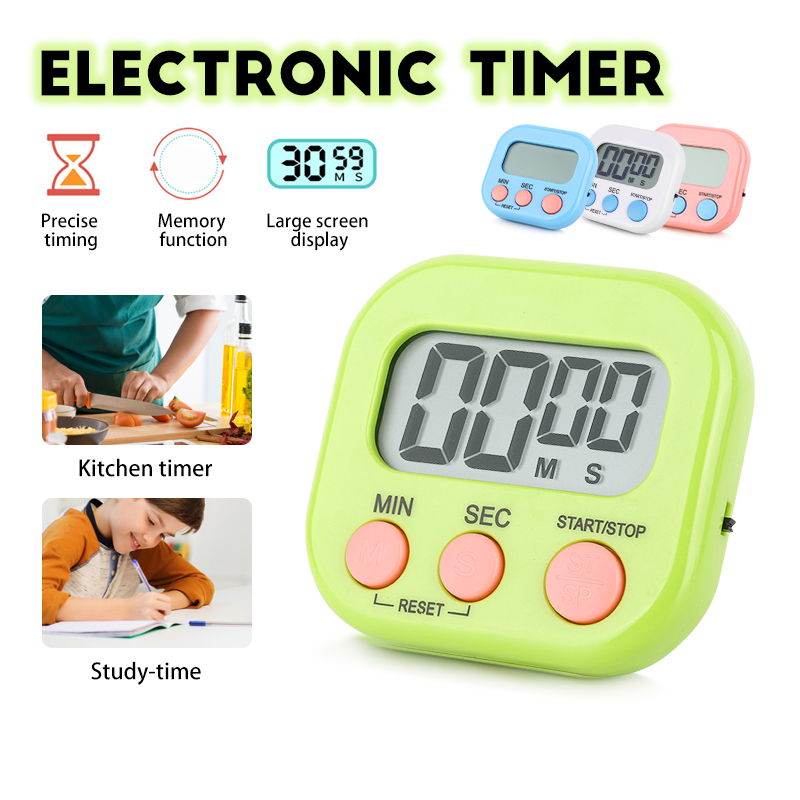 Đồng hồ đếm ngược mini,đồng hồ đếm ngược học tập,nhắc hẹn giờ học sinh, bấm giờ nấu ăn,học tập,nấu ăn,thể thao