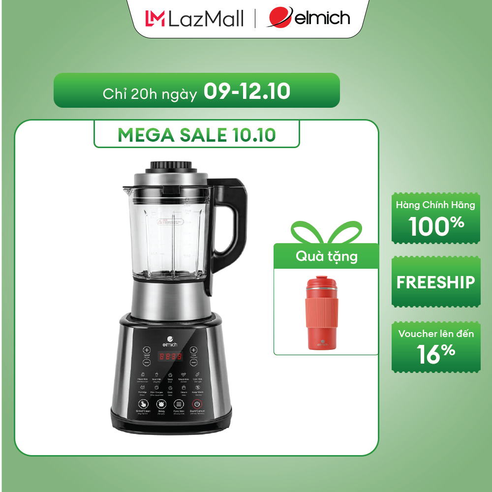 (Chỉ 20h ngày 09-12.10)Máy làm sữa hạt Elmich CBE 3902