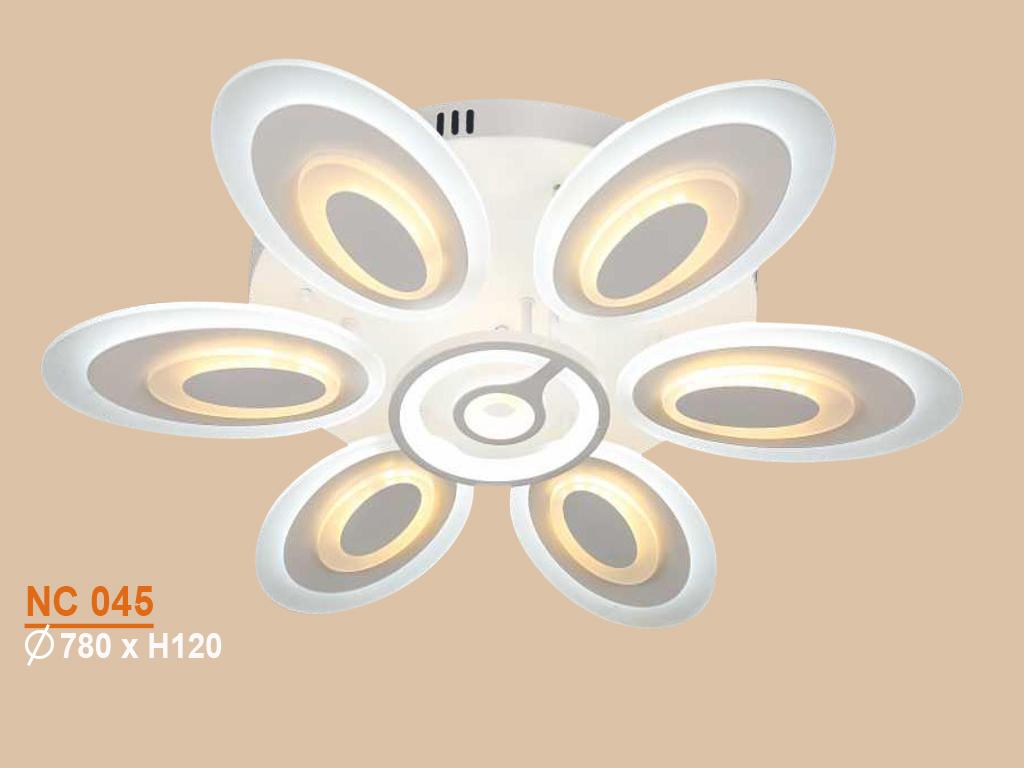 Đèn led ốp trần acrylic hiện đại vkt-nc-045