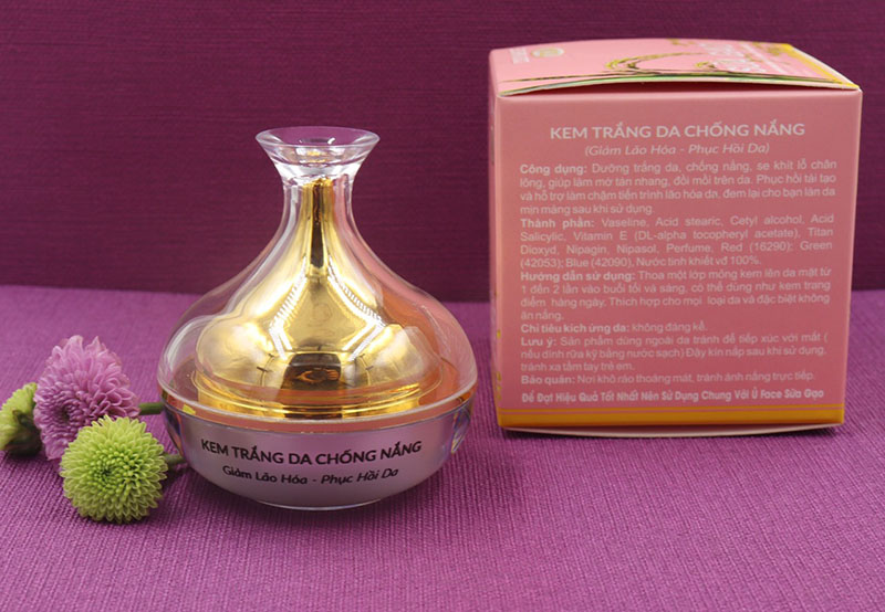 [HCM]KEM TRẮNG DA CHỐNG NẮNG SỮA GẠO COSY WHITE 18g