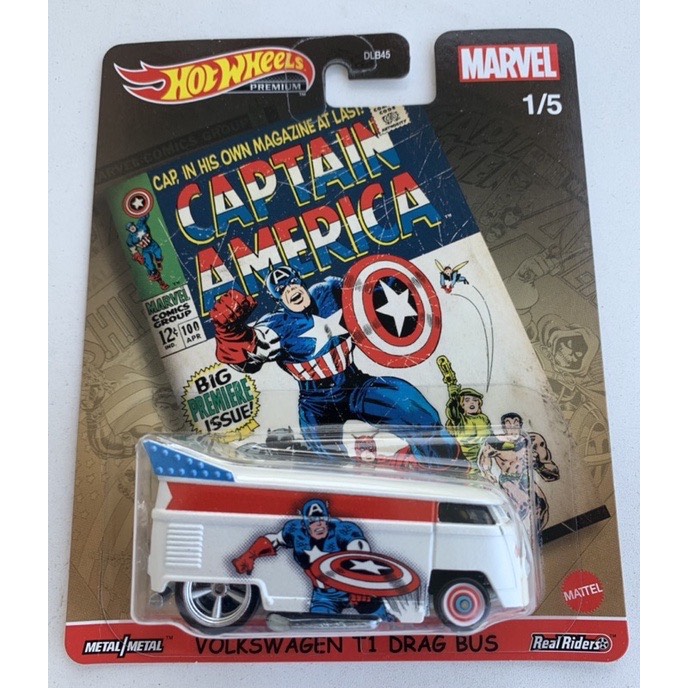 Xe Hot Wheels Premium Volkswagen Drag Bus