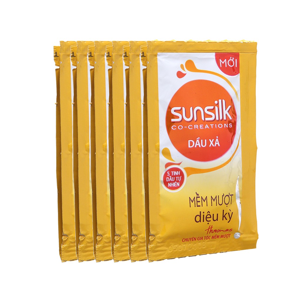 Dầu Xả SUNSILK Dây 6g x 10 Gói