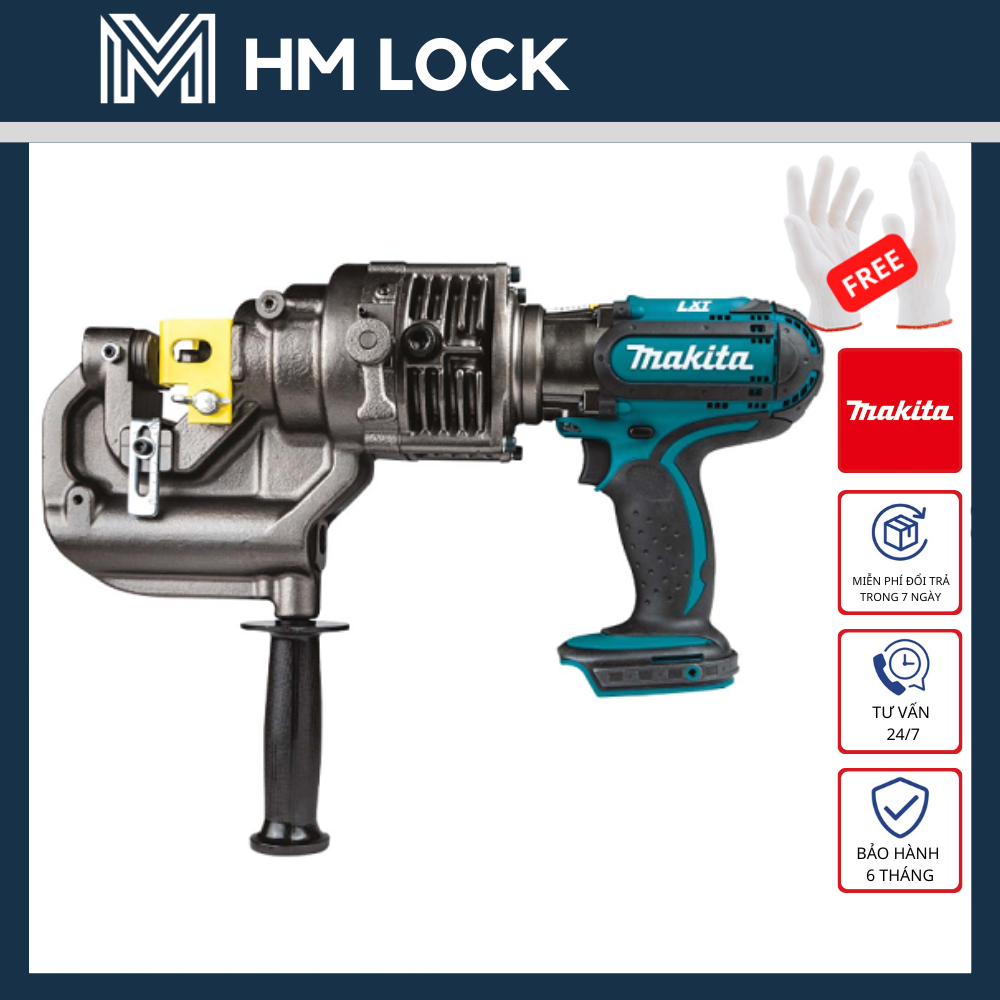 MÁY ĐỘT LỖ THỦY LỰC DÙNG PIN MAKITA DPP200ZK (KHÔNG KÈM PIN, SẠC) - HÀNG CHÍNH HÃNG