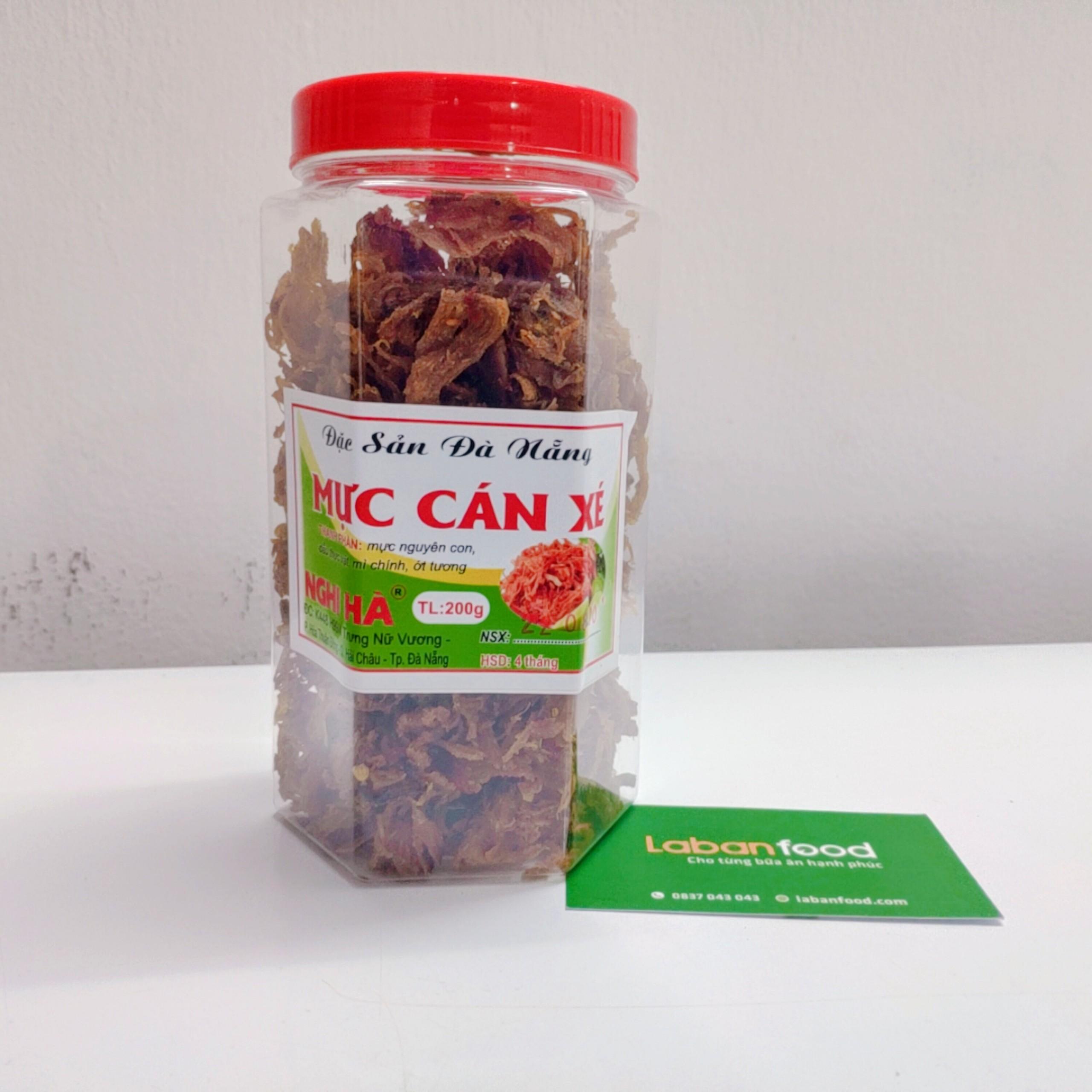 Mực cán xé hũ 200g
