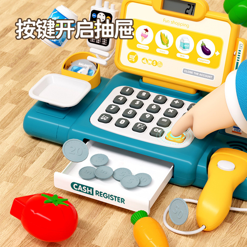 Đồ chơi Quầy tính tiền siêu thị 36 Chi tiết