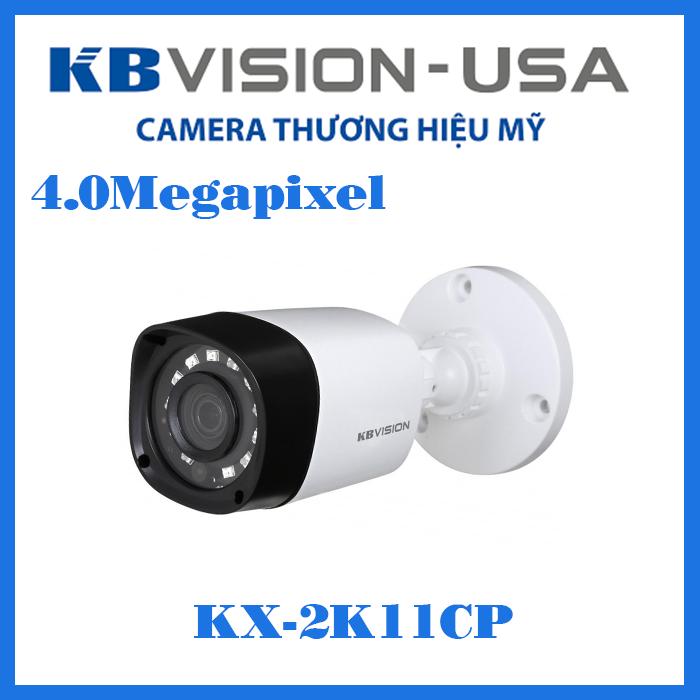 Camera hdcvi hồng ngoại 4.0 megapixel kbvision kx-2k11cp