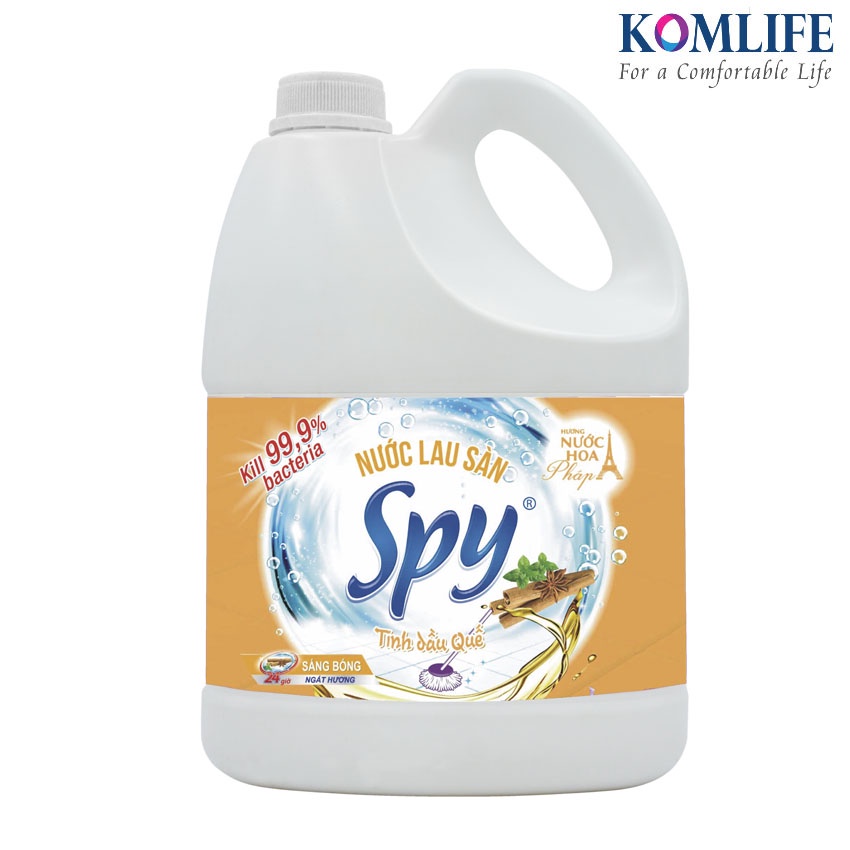 Nước lau sàn SPY dung tích 3600ml - Hàng chính hãng