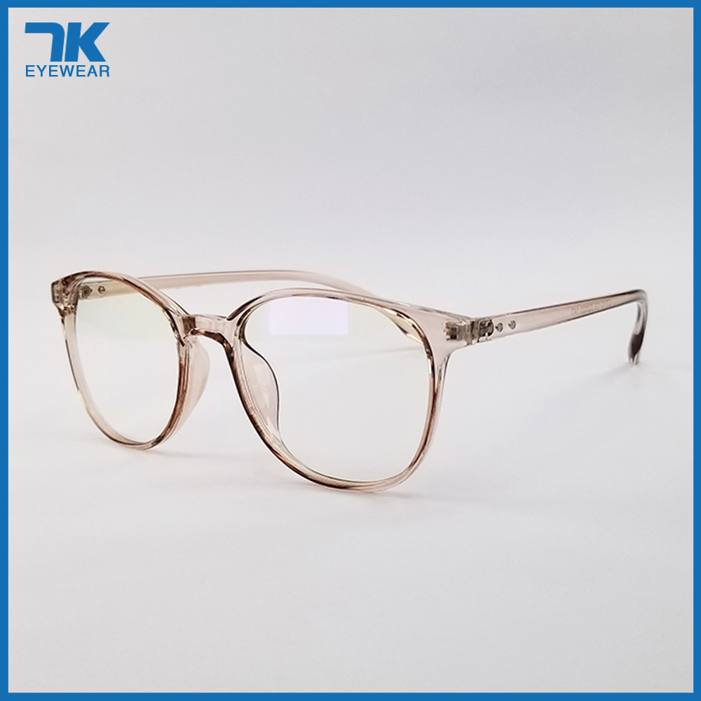 [HCM]Gọng kính nam nữ mắt cận tròn nhựa dẻo màu đen xám khói nâu hồng 3010. Tròng giả cận 0 độ chống ánh sáng xanh chống nắng chống tia UV. Eyeglasses frames for men/women. Blue-Light-Blocking-Glasses.