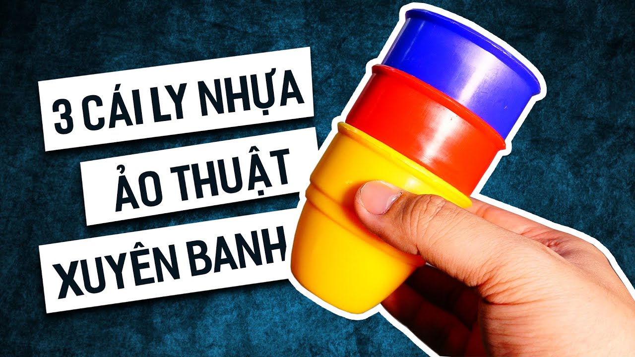 [HCM]dụng cụ ảo thuật 3 ly 3 banh