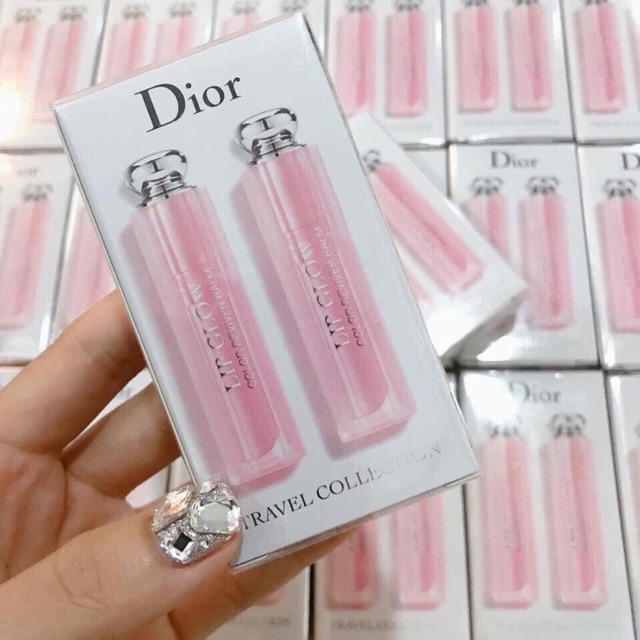 Son dưỡng môi dior addict lip glow 001-004