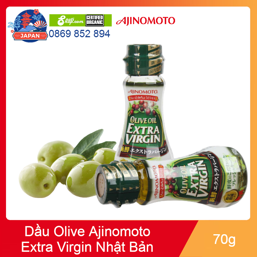 Dầu Olive Ajinomoto Nhật Bản (70g)