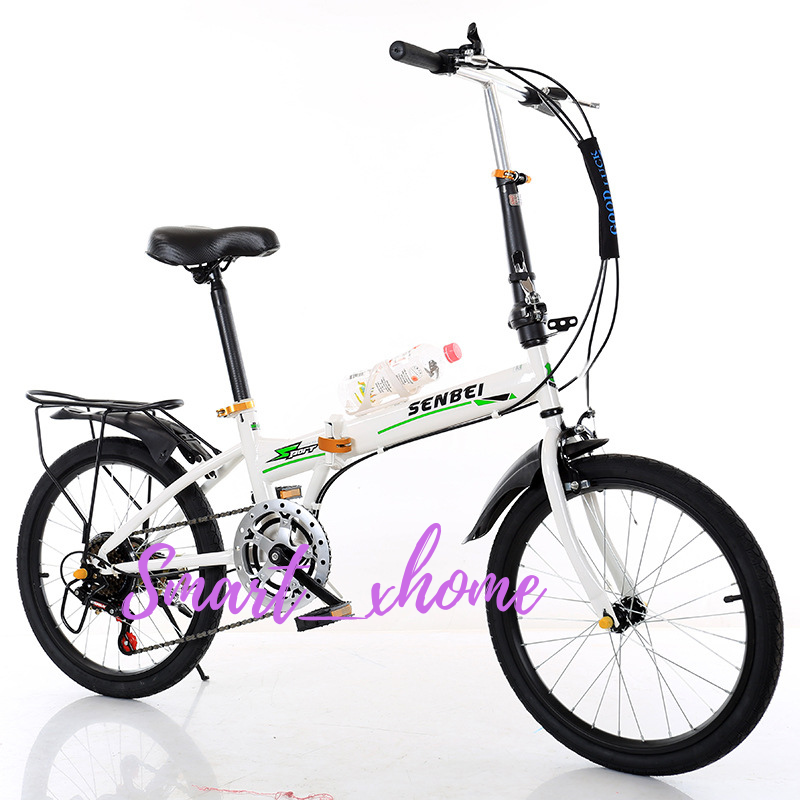 Xe đạp gấp, xe đạp gấp gọn SENBEI 20inch, xe đạp thể thao hàn quốc cao cấp VAN08 Smart_xhome