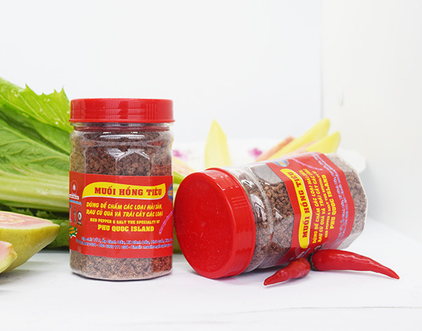 Muối hồng tiêu biên hải lọ 120g