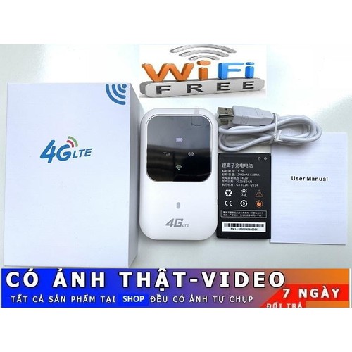 Bộ phát wifi 4G MF925 không dây nhập khẩu cao cấp- Cục Phát sóng wifi bằng pin di động- Gắn sim là xài- Thiết bị chia sẻ wifi cho nhiều người kết nối