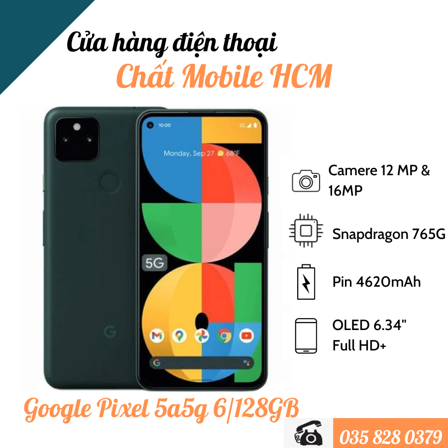 Google pixel 5a5g, điện thoại google pixel 5a5g 6/128gb quốc tế 2 sim, px 5a5g camera siêu đẹp, siêu mượt. chất mobile