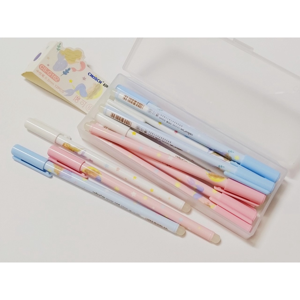 Bút gel xoá được Chosch 0.5mm, viết gel tẩy xóa được nhiều mẫu