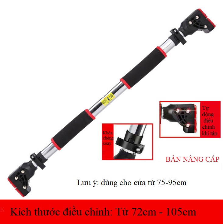 Xà Đơn Treo Tường, Gắn Tường Chốt Chống Xoay Mẫu Mới Nhất 2020 Mã TG ( 2 Kích Thước)