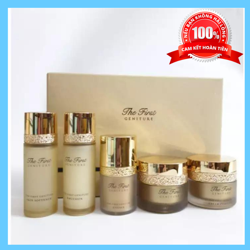 Set 5 ohui the first bộ sản phẩm chăm sóc da dưỡng trắng, tái tạo và phục hồi da, dưỡng da, chăm sóc da, làm đẹp, set dưỡng da, dưỡng ẩm