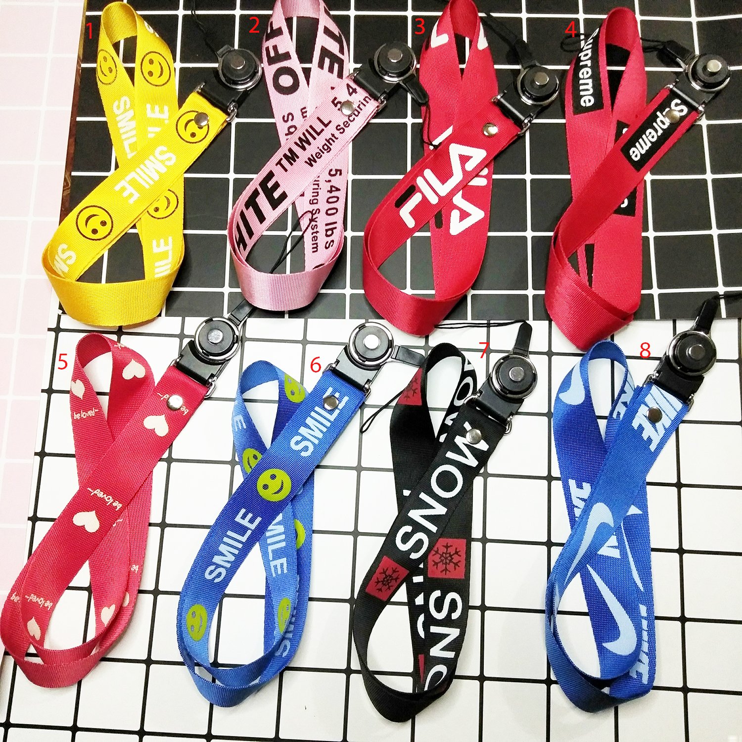 Dây Đeo Điện Thoại Và Thẻ Tên Bản To Dây Dài