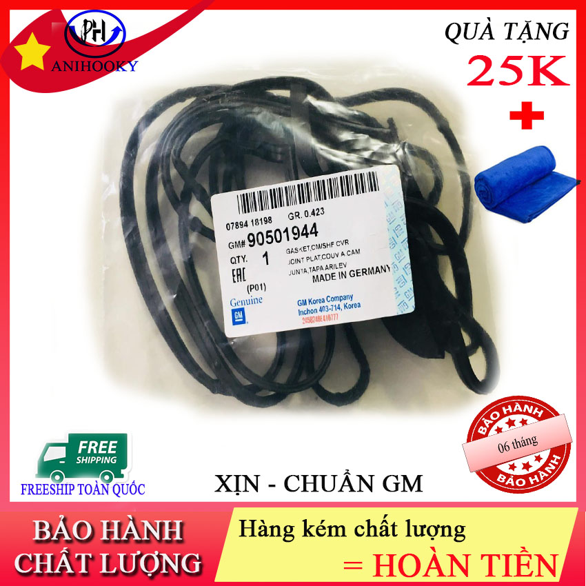 GIOĂNG NẮP GIÀN CÒ XE CAPTIVA C100| XỊN - ĐEP- BỀN,Tặng kèm 01 khăn lau ô tô, gioăng nắp dàn cam xe captiva,ron xe ô tô, nắp dàn cam, nắp dàn cò captiva,phụ tùng chverolet captiva, phụ tùng xe captiva 2007, ron dàn cò captiva| ANIHOOKY