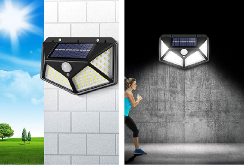 Đèn led năng lượng mặt trời cảm ứng