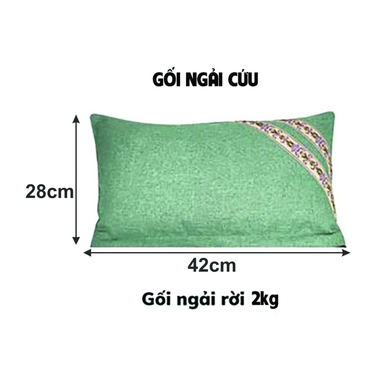 Gối thảo dược ngải cứu xả kho