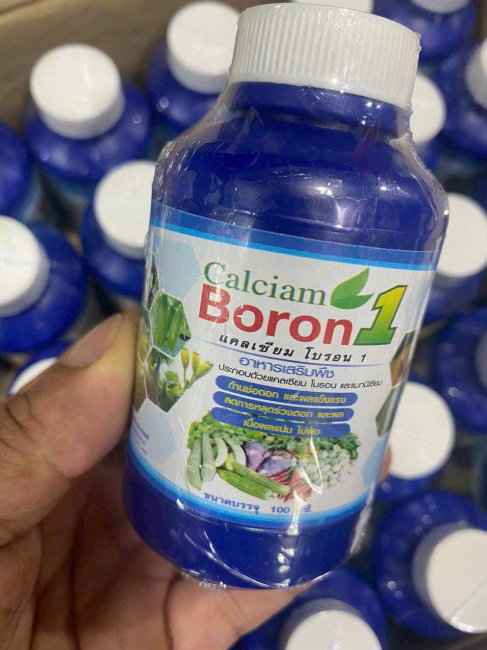 Phân bón lá Canxi bo thái lan Calciam boron chống nứt và rụng hoa