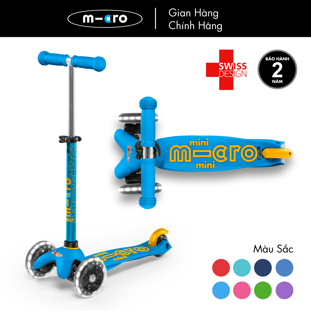 Xe trượt scooter Micro Mini Deluxe LED