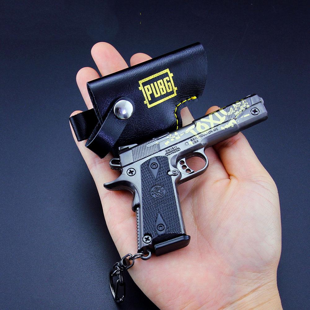 Móc khóa pubg khẩu p1911 skin blackhawk