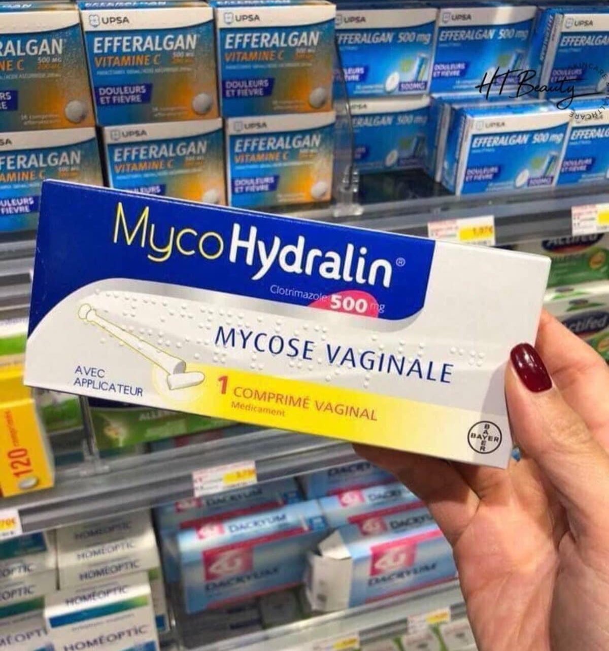 Viên đặt MycoHydralin - Bill Pháp