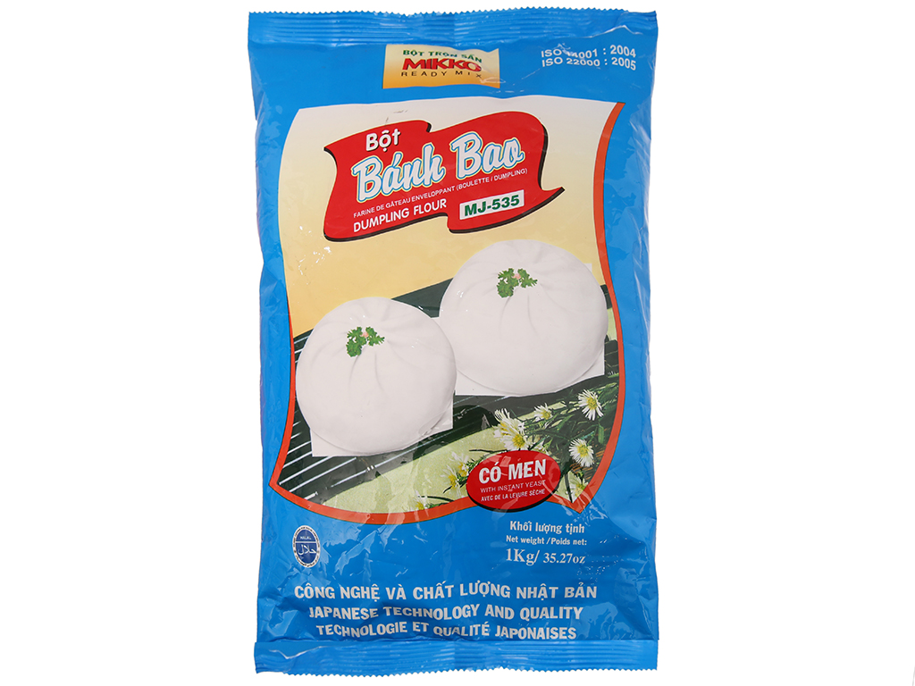 Bột bánh bao Mikko gói 1kg - Có men nở