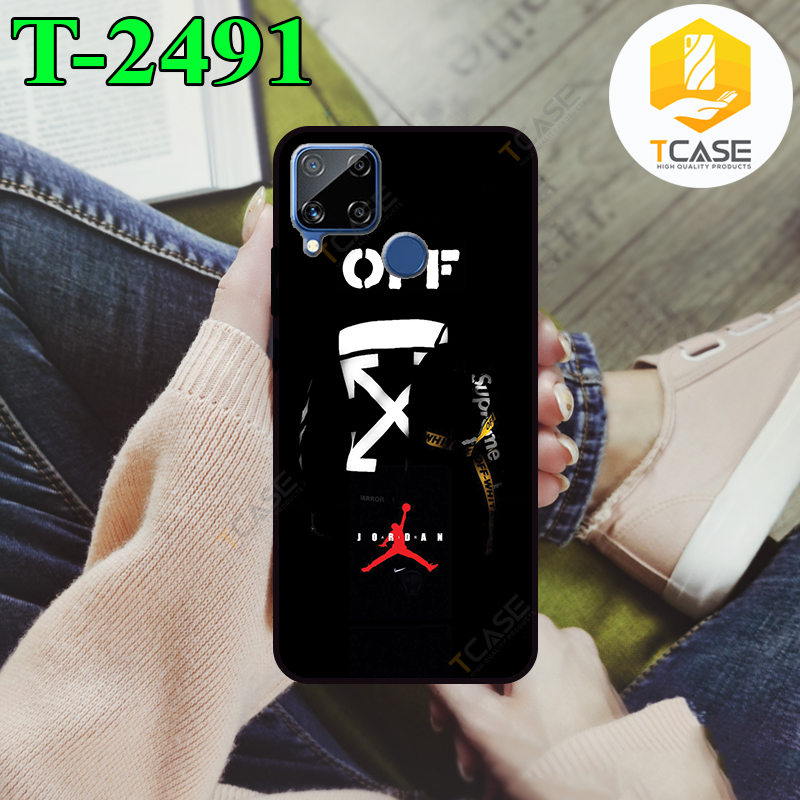 Ốp lưng Tcase dành cho Realme C15 2021 in hình nhiều mẫu phần F
