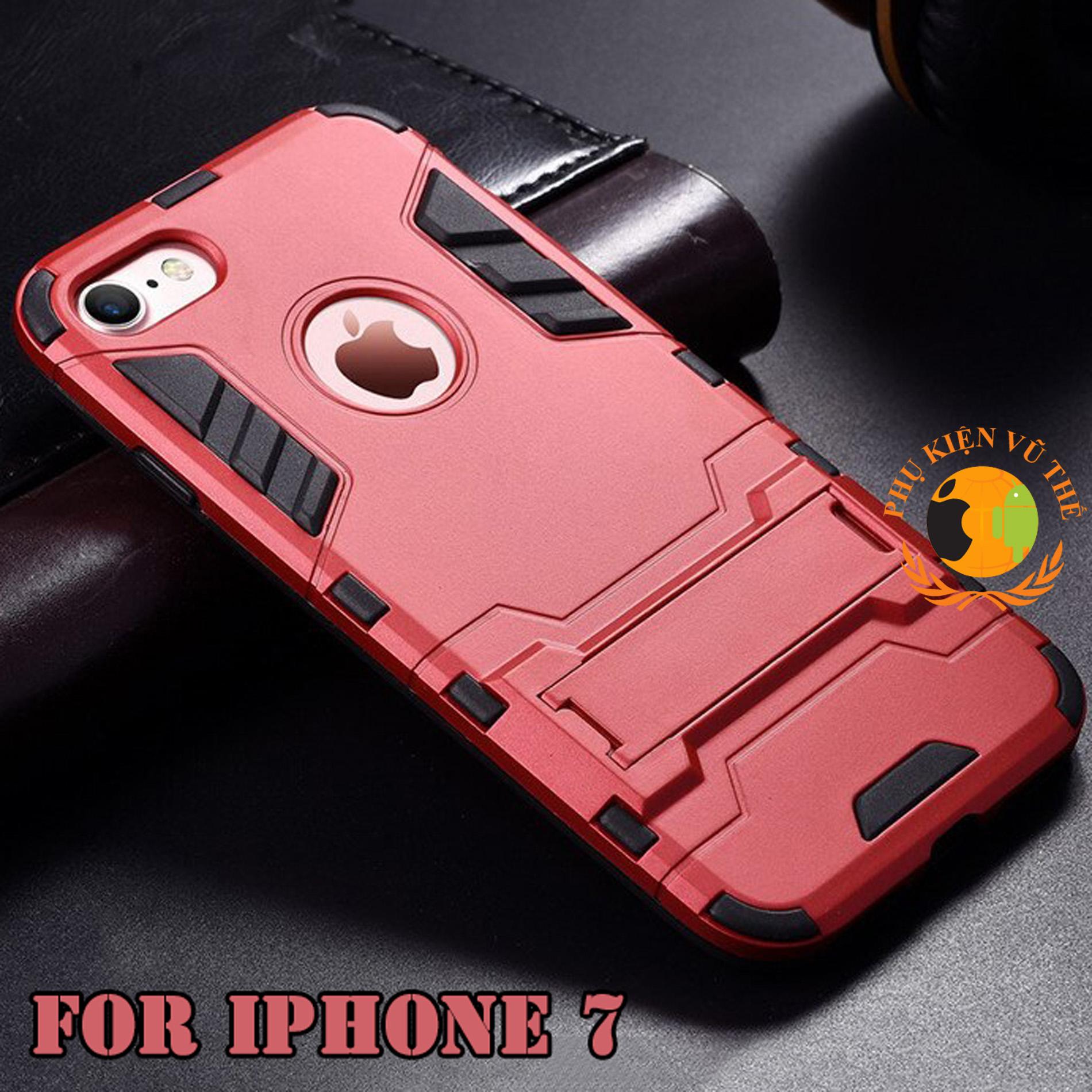 Ốp Lưng Chống Sốc Iron Man Cho iPhone 7 Có Dựng Lưng Cao Cấp