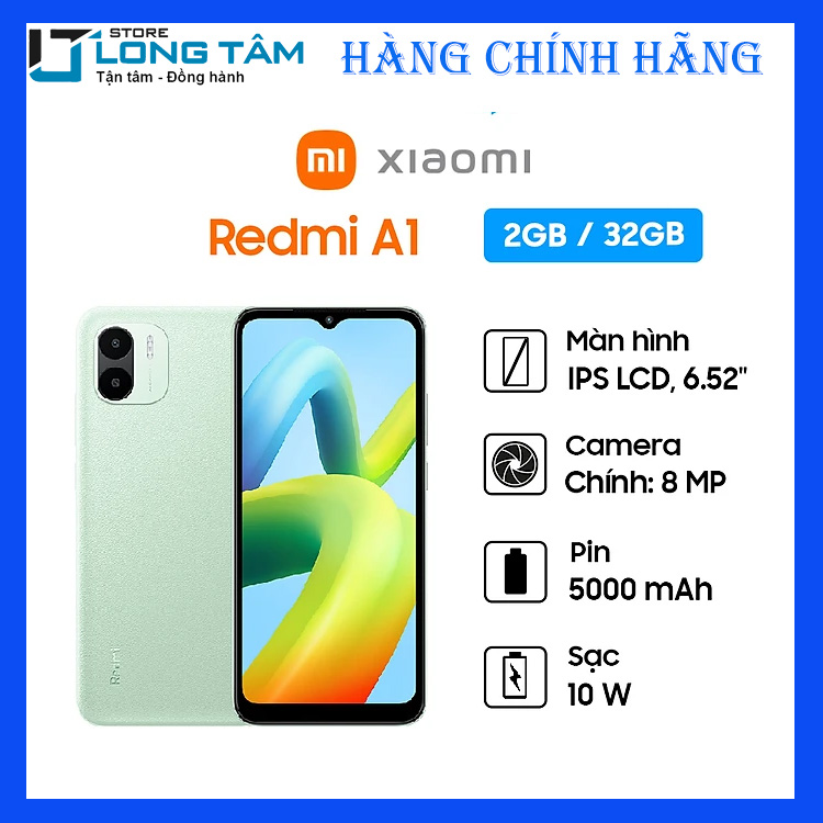 Điện thoại Xiaomi Redmi A1 - Hàng chính hãng