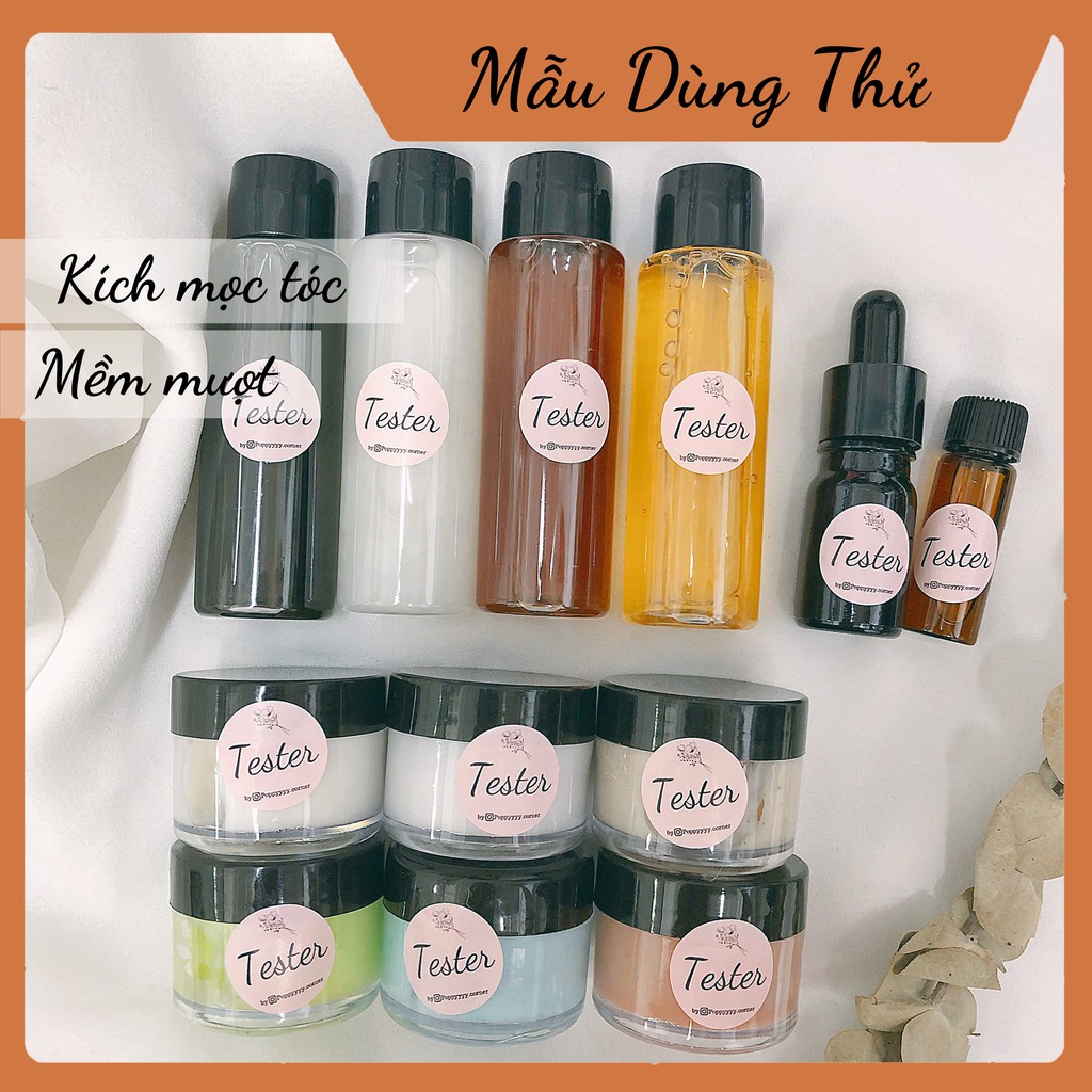 Bộ sản phẩm chăm sóc tóc hàng mẫu dùng thử/ tester / sample- poppy corner