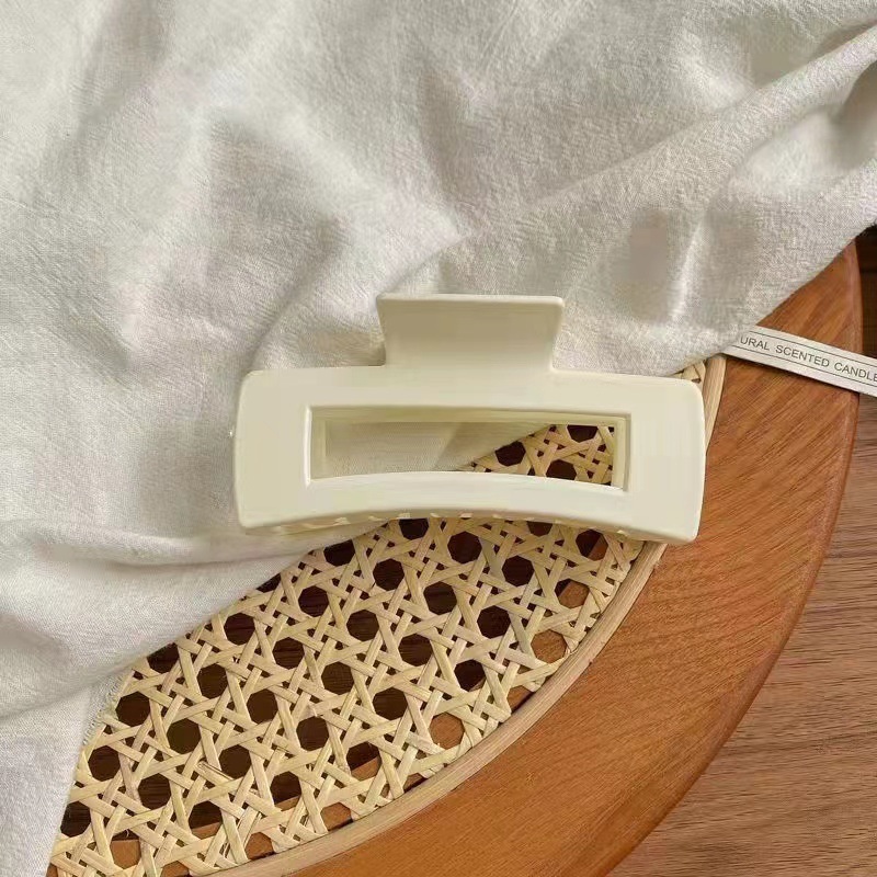 Kẹp tóc càng cua NOVSET kẹp tóc hàn quốc đẹp thiết kế kiểu dáng nhựa nhám có chọn màu Mã #KT_16881