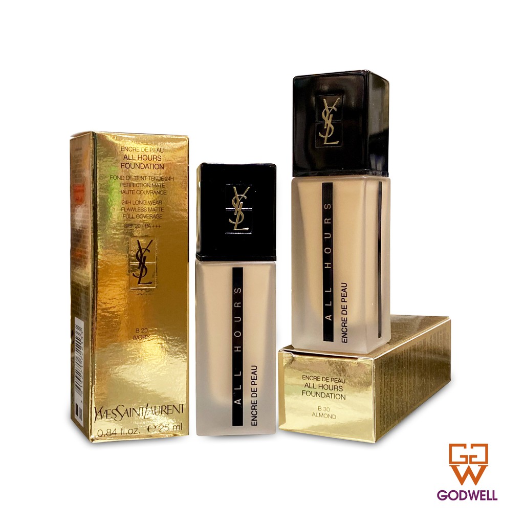 Kem nền lâu trôi ysl all hour liquid foundation spf20 / pa +++