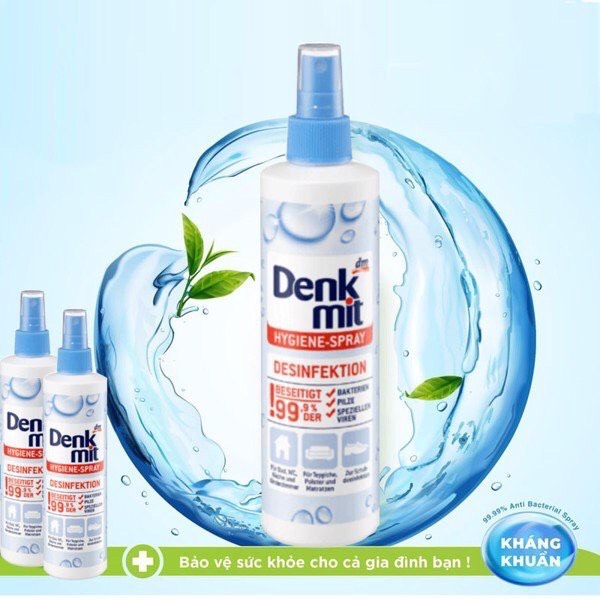 Chai xịt diệt khuẩn denkmit-đức
