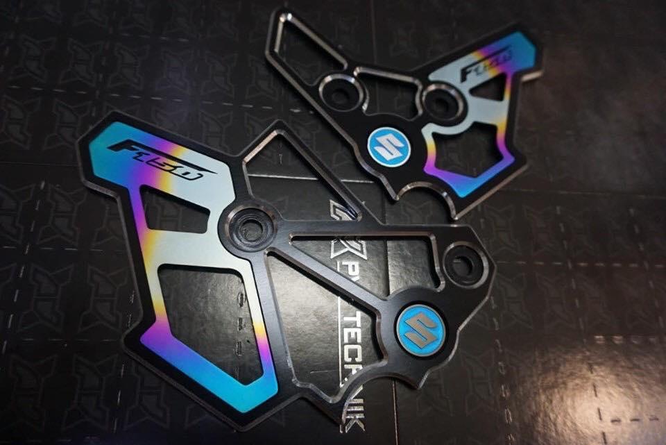 [HCM]Nẹp sườn CNC kiểu Titan cho Suzuki Raider Satria