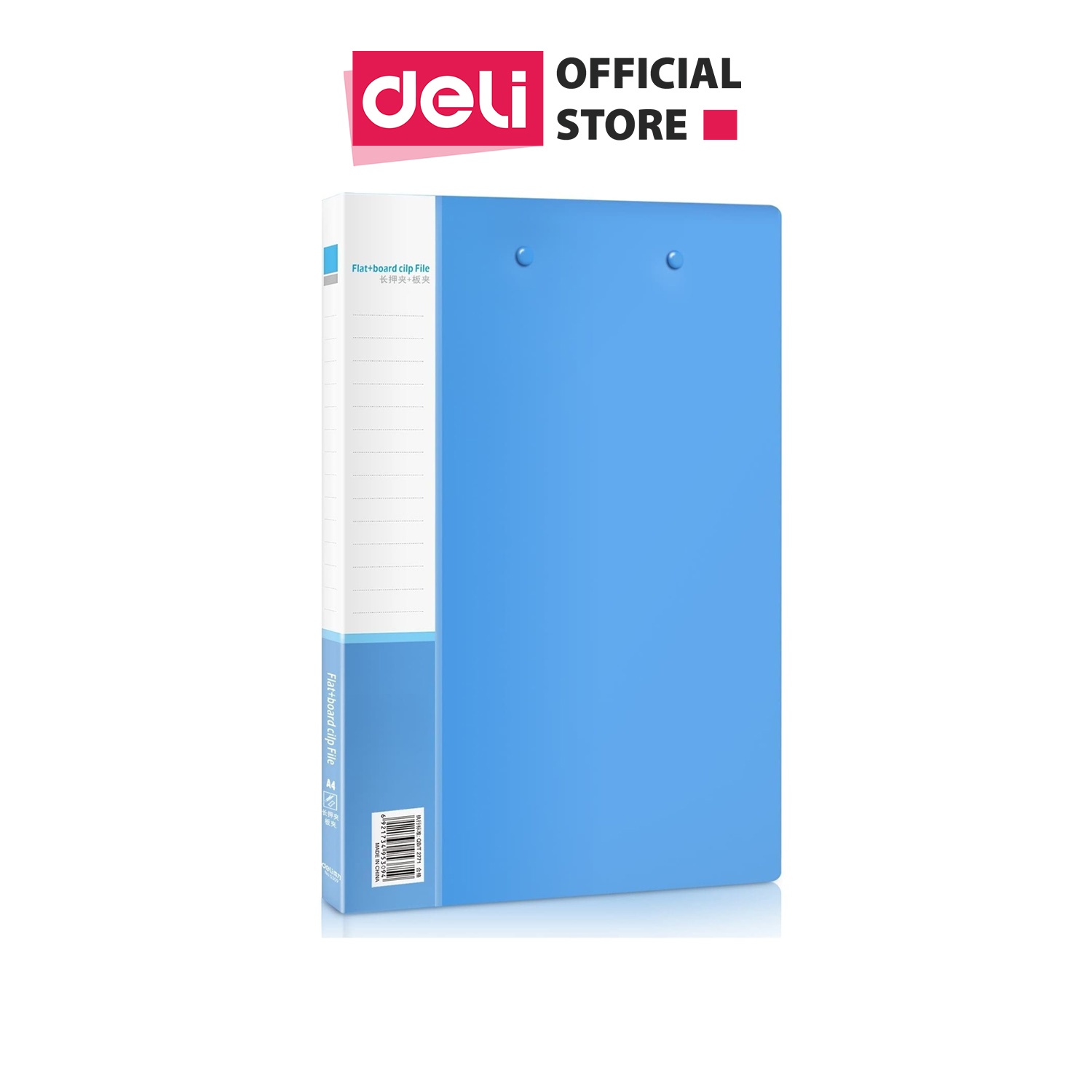 File A4 đựng tài liệu Deli, Xanh da trời - 1 cái - 5309