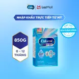 [Nhập khẩu chính ngạch từ Mỹ] Sữa bột Enfamil Enspire Infant 850g dành cho trẻ 0-12 tháng tuổi (hộp 2 túi thiếc 425g). Có chứa MFGM và Lactoferrin
