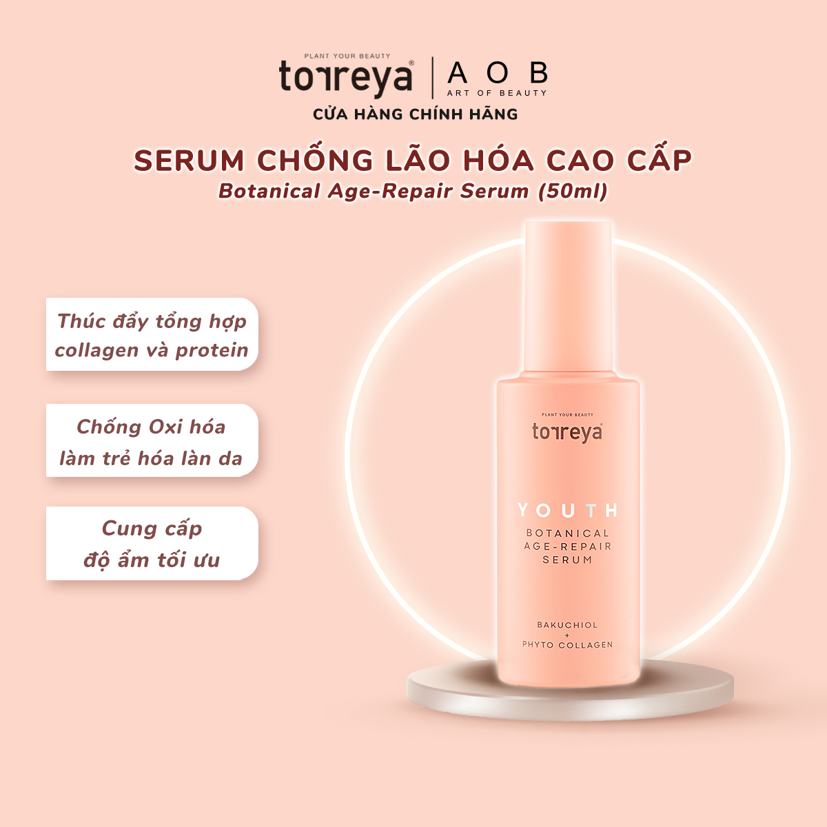 Serum Chống Lão Hóa Cao Cấp Torreya Bitanical Age-Repair Serum