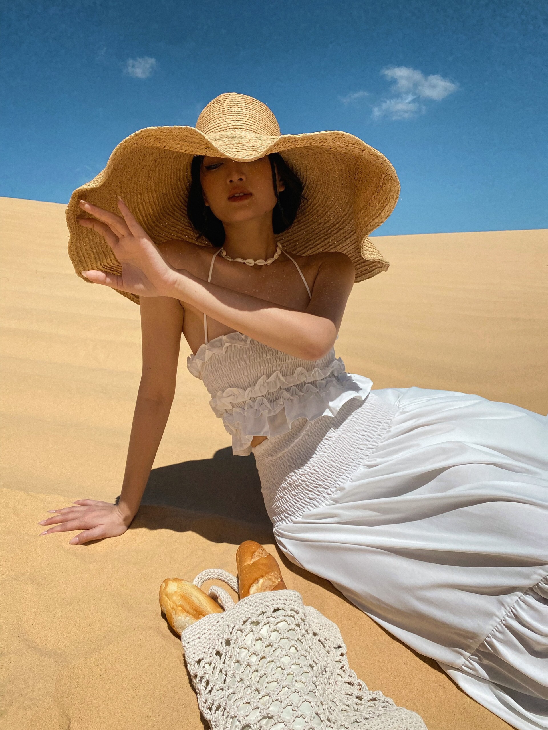 Niki Set - Set áo ống croptop chân váy maxi - Thiêt kế bởi Iamcoco.official