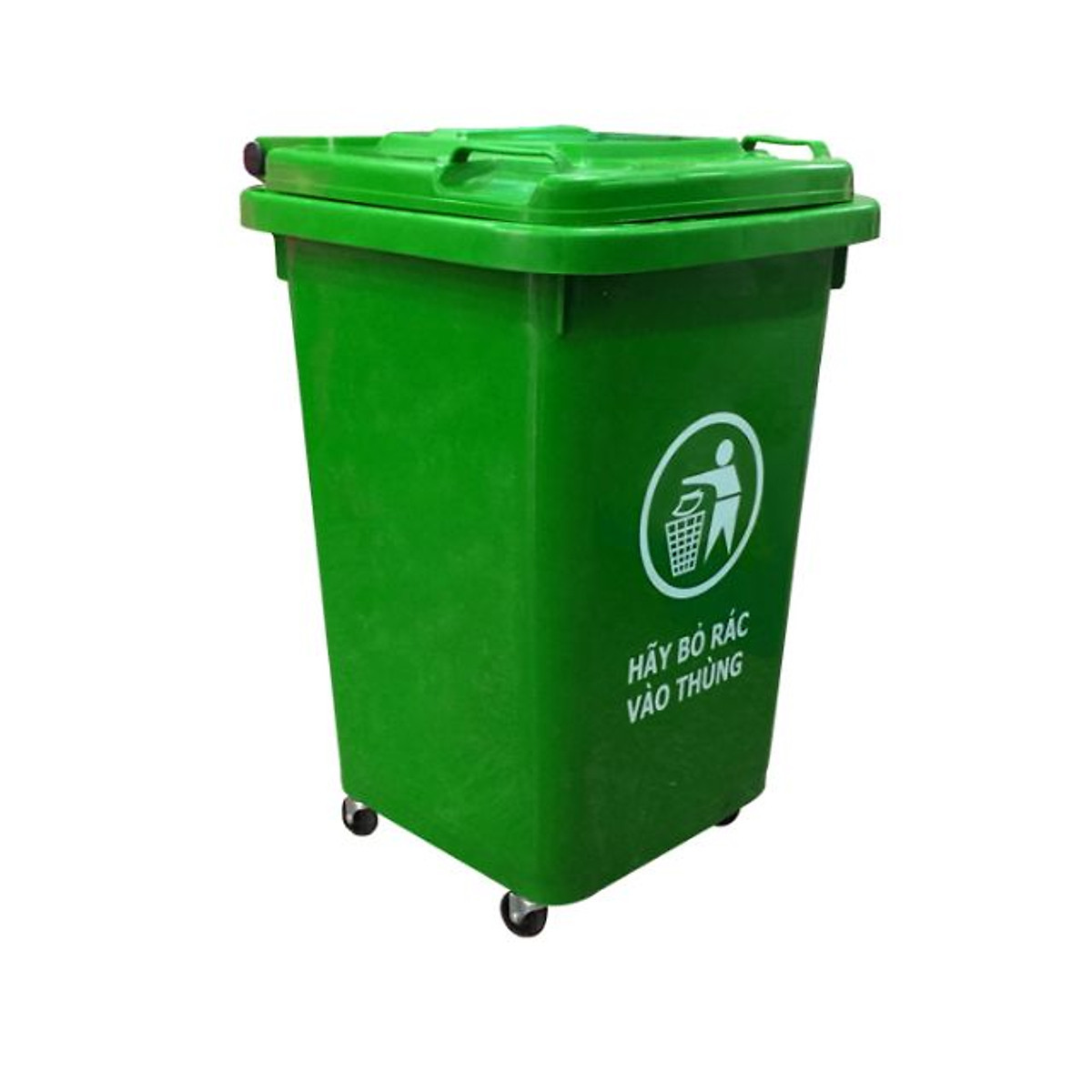 Thùng rác công nghiệp 60 lít Huy Thành