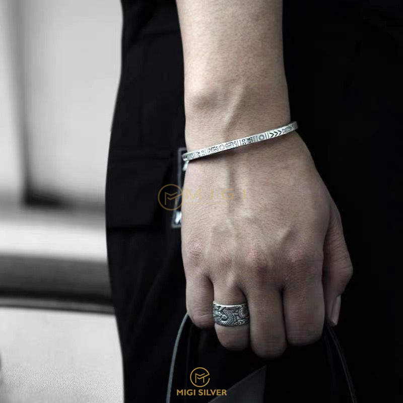 Lắc tay bạc nam nữ - ai cập