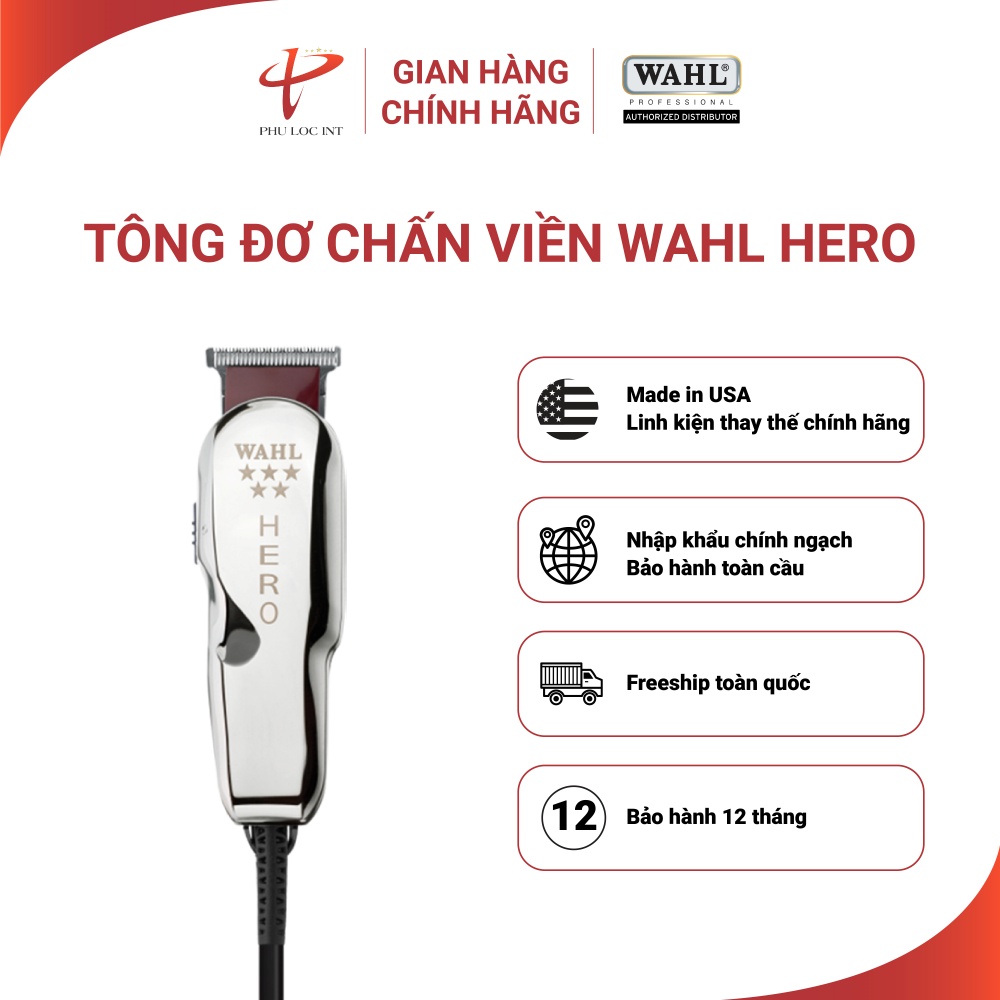 Tông đơ chấn viền wahl hero